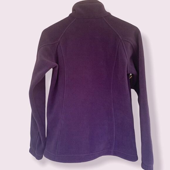 Columbia purple full zip fleece Small - Picture 2 of 8